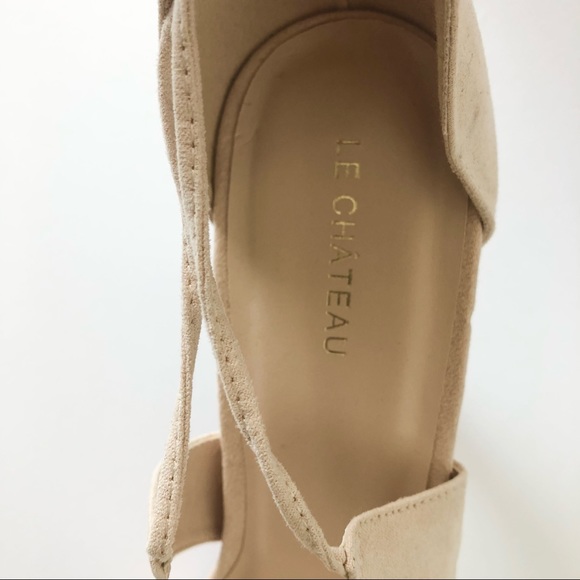 Powder pink high heel sandals - Picture 10 of 14